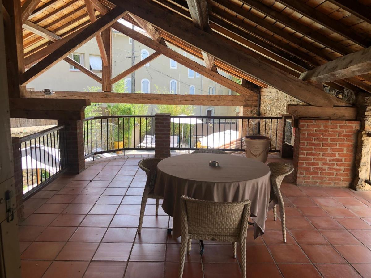 Restaurant Et Chambres D'Hotes La Ferme De Cornadel Anduze Esterno foto